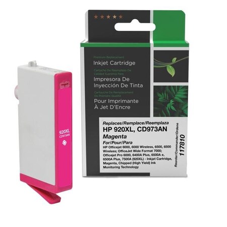 Clover Imaging Group Imaging Remanufactured High Yield Magenta Ink Cartridge 117810